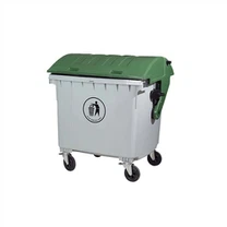 Movable Outdoor Plastic Garbage Container