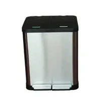 2 Compartment trash can