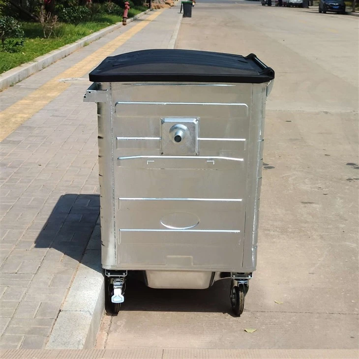Galvanized Waste Basket