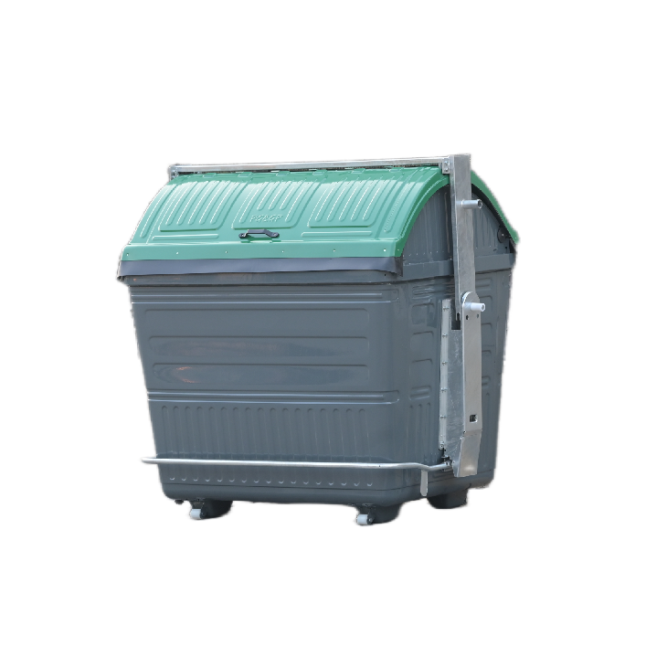 Industrial Good Quality 3200 Liters Mobile Garbage Trolley For Wholesale