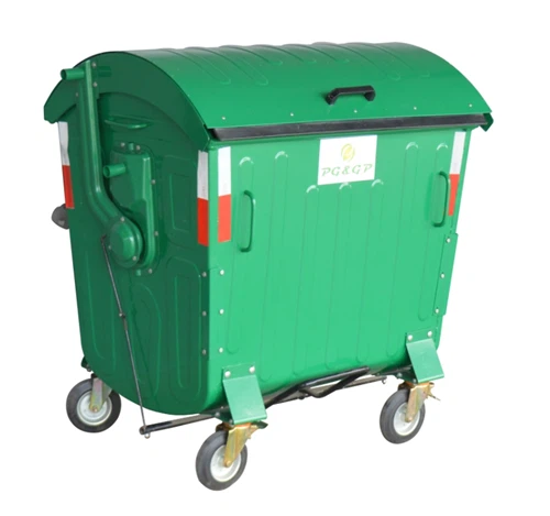 2024 Commercial Wholesale Industrial Metal Mobile Garbage Bin