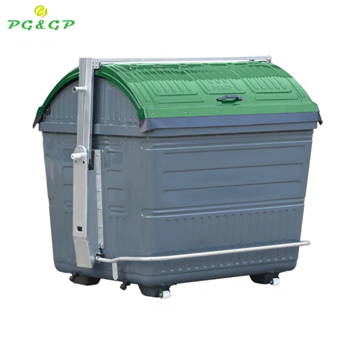 2025 Best Seller Galvanized Waste Bin Multifunctional Fireproof Waterproof Big Capacity Waste Bin