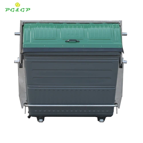 Industrial Good Quality 3200 Liters Mobile Garbage Trolley For Wholesale