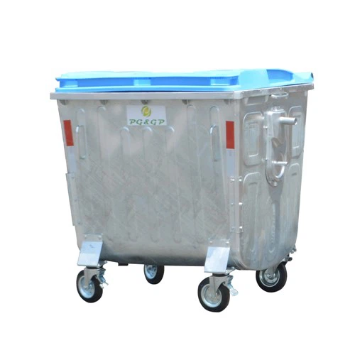 Best Selling Wholesale Outdoor Galvanized Garbage Bin